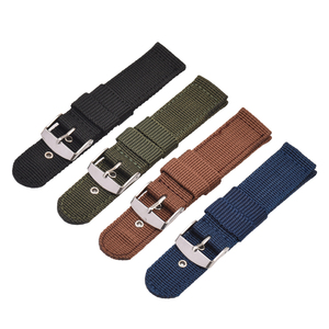 Fabricant de bracelets de <span class=keywords><strong>montre</strong></span> Ceinture de sécurité <span class=keywords><strong>Tissu</strong></span> Nylon <span class=keywords><strong>Bracelet</strong></span> en toile <span class=keywords><strong>Bracelet</strong></span> de <span class=keywords><strong>montre</strong></span> 16mm <span class=keywords><strong>18mm</strong></span> 20mm 22mm 24mm - Product Image 5