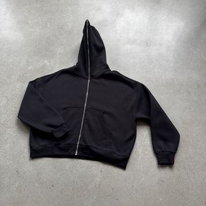 All'ingrosso felpa con cappuccio a faccia intera con cappuccio squadrato oversize felpa in pile oversize con cappuccio squadrato e <span class=keywords><strong>Capri</strong></span> 2 pezzi Set <span class=keywords><strong>abbigliamento</strong></span> da uomo - Product Image 6