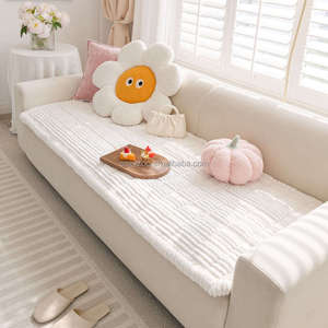 Lazy Soft Flanell Umwelt freundliche Hunde bett höhle Atmungsaktive rutsch feste Couch abdeckung Non-Shedding Plüsch Pet Sofa Cover Protector - Product Image 4