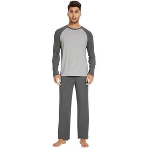 Ensemble de pyjama pour homme à manches longues, vêtements de détente en bambou personnalisés pour homme avec poches, ensembles de pyjama en modal, pyjamas pour homme - Product Image 2