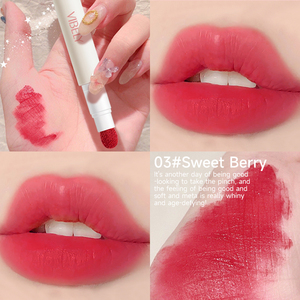 Lápiz Labial Mate <span class=keywords><strong>de</strong></span> Larga Duración y Alta Pigmentación, Resistente al Agua, Sin Transferencia, con Punta <span class=keywords><strong>de</strong></span> Cojín <span class=keywords><strong>de</strong></span> Aire, Color <span class=keywords><strong>de</strong></span> Labios, Lápiz Labial <span class=keywords><strong>de</strong></span> Marca Privada - Product Image 5