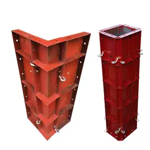 Construction Reusable Column Shuttering perforated metal sheet for concrete formwork