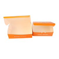 Boîtes d'emballage alimentaire en papier pour gâteaux aux œufs, avec logo personnalisé imprimé, boîtes en papier pour pâtisserie et biscuits