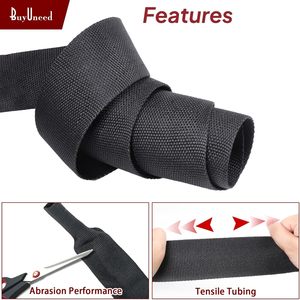 Tùy Chỉnh 2:1 Nhiệt Thu Nhỏ Bện Tay Áo 16Mm Polyolefin Pet PE Cáp Sleeving Dây Bọc Linh Hoạt Cho Các Bộ Phận Tự Động Bảo Vệ - Product Image 5