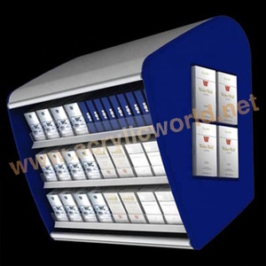 Exhibidor de Cigarrillos Acrílico de Pie con Sistema de Empuje, Organizador de Tabaco de Gran Capacidad para Tiendas de Conveniencia - Product Image 3