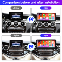 Lecteur DVD Multimédia Radio Écran Linux Sans Fil Carplay Android Auto pour Mercedes W205 W253 X253 Benz NTG5.0 C GLC