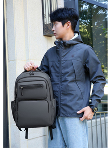 Custom Designer Oxford Rucksack Waterproof College <b>Backpack</b> Usb Charging Port Trendy Men - Product Image 6
