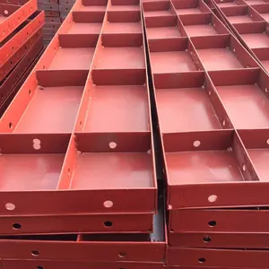 Fornecedor da fábrica de Concreto Reutilizável Cofragem de Aço Para A Construção do molde de metal