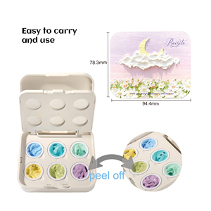 Neu eingetroffen: 2g leere Patting-Gel-<span class=keywords><strong>Palette</strong></span> mit Versiegelungsfolie, 6 Farben, Kunststoff-Pat-Pat-Gel-<span class=keywords><strong>Palette</strong></span> für Gel-Kosmetikverpackungen - Product Image 6