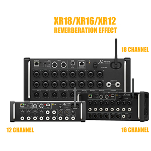 Xr18 18-kênh âm nhạc kỹ thuật số giao diện điều khiển cho sân khấu Studios và DJ Máy trộn Preamplifier hệ thống trong kim loại và vật liệu nhựa - Product Image 6