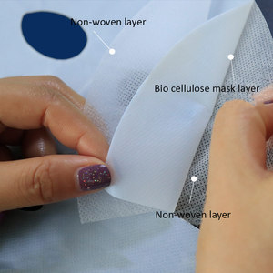 Privélabel Natuurlijk Biologisch Veganistisch Kokos <span class=keywords><strong>Bio</strong></span> Cellulose Masker Gezichtsmasker voor Dieptereiniging, Gezichtverheldering en Anti-veroudering - Product Image 4