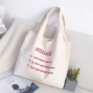Tapiz personalizado <span class=keywords><strong>de</strong></span> lona blanco y negro Cavas Tote Bags <span class=keywords><strong>De</strong></span> Colores con bordado bolsillo cremallera para negocios - Product Image 2
