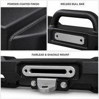 Pare-chocs avant de style AEV pour Jeep Wrangler JK JL, en acier au manganèse robuste, pour tout-terrain, avec treuil, accessoires 4x4