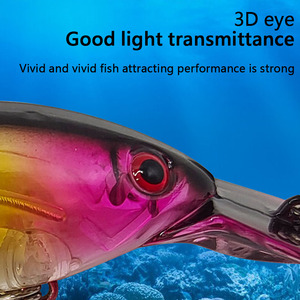 Luya Bait float-rock <span class=keywords><strong>petit</strong></span> gros <span class=keywords><strong>homme</strong></span> Appât bionique Appât de basse à bouche déformée - Product Image 6