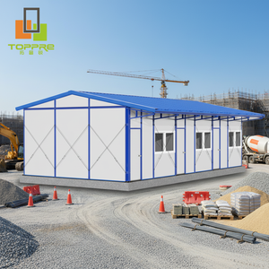 Modulaire préfabriqué pour site éloigné Résidentiel Main-d 'œuvre Hébergement Conteneur mobile de 2 étages Maison détachable de type K prête à l'emploi - Product Image 1