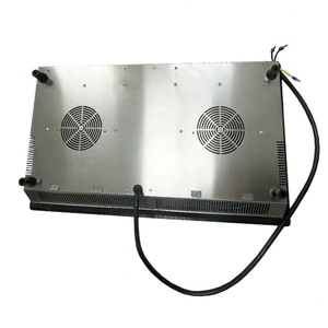 Table de cuisson encastrable à 2 brûleurs en céramique plate de 5200 watts, cuisinière à induction, wok - Product Image 4