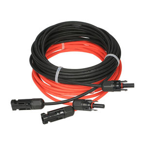 1M 2M 3M 5M 10m 20m Solar Panel <strong>Cable</strong> PV CONNECTOR WIRE 4mm2 6mm2 with Connector 10 <strong>AWG</strong> Solar Extension <strong>Cable</strong> - Product Image 5