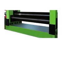 Machine à cintrer les tôles W11Y hydraulique symétrique à 3 rouleaux pour le formage de cylindres, de cônes et d'arcs