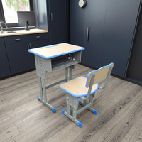 Ensemble de chaise et bureau d'étude écologiques, modernes, durables et réglables en hauteur, pour une utilisation à la maison, au bureau, dans la chambre ou le salon