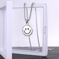 Articles tendance et populaires, chaînes pour pulls, accessoires pour couples, colliers de niche pour hommes, bijoux en acier titane pour femmes en gros