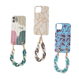 Chaîne de <span class=keywords><strong>téléphone</strong></span> réglable en acrylique mat Cloudecor, cordon pour <span class=keywords><strong>téléphone</strong></span>, pendentif pour <span class=keywords><strong>téléphone</strong></span>, porte-sac, cordon pour smartphone, bracelet pour <span class=keywords><strong>téléphone</strong></span> portable - Product Image 1