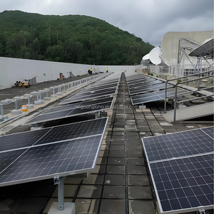 Système solaire hybride photovoltaïque MPPT complet, kit réseau 5kW 10kWh 20kWh, panneaux solaires lithium-ion, système d'alimentation domestique et commercial - Product Image 1
