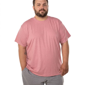 T-shirt casual da uomo <span class=keywords><strong>JX</strong></span>, tinta unita, vestibilità regolare, 5XL, magliette lunghe neutre all'ingrosso - Product Image 3