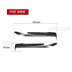 ฝาครอบตกแต่งไฟหน้ารถยนต์คาร์บอนไฟเบอร์ 1 คู่ สำหรับ BMW E36 ปี 1992 1993 1994 1995 1996 1997 1998 อุปกรณ์ตกแต่งรถยนต์ - Product Image 3
