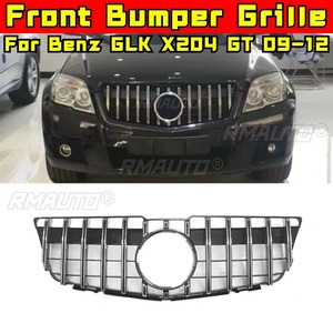 Bandes décoratives pour calandre de voiture, kit carrosserie de calandre de course, calandre avant pour Mercedes Benz GLK X204 GT 2009-2012, extérieur - Product Image 2