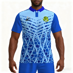 Uniformes de football pour adultes de haute qualité, dégradé de couleurs, logo d'équipe personnalisé, impression de nom, uniforme d'équipe de compétition sportive pour adultes - Product Image 1