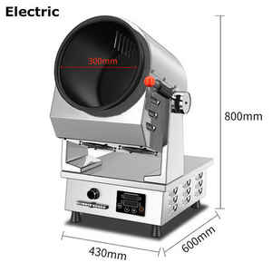 Nhà hàng cơm chiên máy xoay thông minh Robot nồi thông minh Robot nấu ăn máy gas điện xoay khuấy Máy Chiên - Product Image 5
