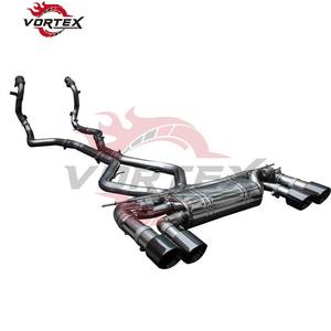 Échappement Catback VORTEX SUS304 Valvetronic pour BMW F15 X5M/X6M 4.4T Haute Performance Fixation Directe - Product Image 2