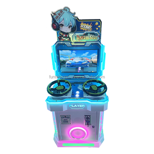 Attraente Macchina da <span class=keywords><strong>Gioco</strong></span> Arcade <span class=keywords><strong>di</strong></span> Corse con Carri Corazzati per Due Giocatori, per Bambini dai 6 Anni in Su, con 1 Anno <span class=keywords><strong>di</strong></span> Garanzia - Product Image 1
