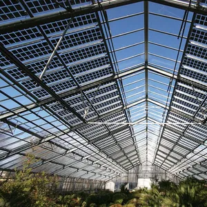 Kommerzielle moderne Gewächshaus strom Solaranlage intelligente landwirtschaft liche Gewächs häuser
