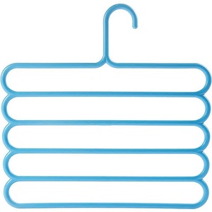 Wuyuanlao Multi Layer Swing Pant Rack Five Tier Vertical <b>Storage</b> Non Slip Hanger For <b>Clothes</b> Organizer - Product Image 5