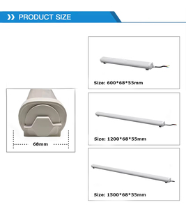 CE ROHS được liệt kê chiếu sáng lịch thi đấu IP65 không thấm nước LED tri-proof ánh sáng chống ẩm Bracket đèn LED tri-proof ánh sáng 2ft 4ft 5ft - Product Image 3