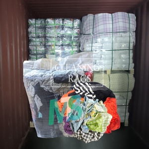 Trapos Industriales de Punto 100% Algodón Multicolor, Trapos de Colores Mezclados para Máquinas, Trapos de Limpieza - Product Image 1