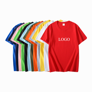 Unisex Customized T-Shirts Sublimation Polyester Bulk Oversized Blank Tshirts Character Heat Transfer Design Your Own LOGO
