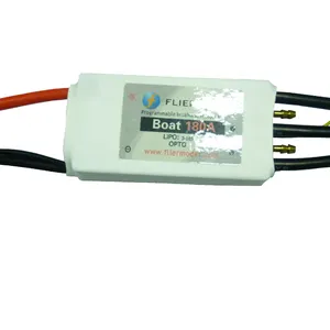 טייס 180A 3-16S גבוהה מתח ESC brushless מהירות בקר עם usb תכנות כבל עבור RC סירה