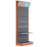 Étagère de gondole en métal de support de support d'affichage d'outils électriques pour le magasin et le supermarché pour l'utilisation d'atelier de quincaillerie d'outils à main