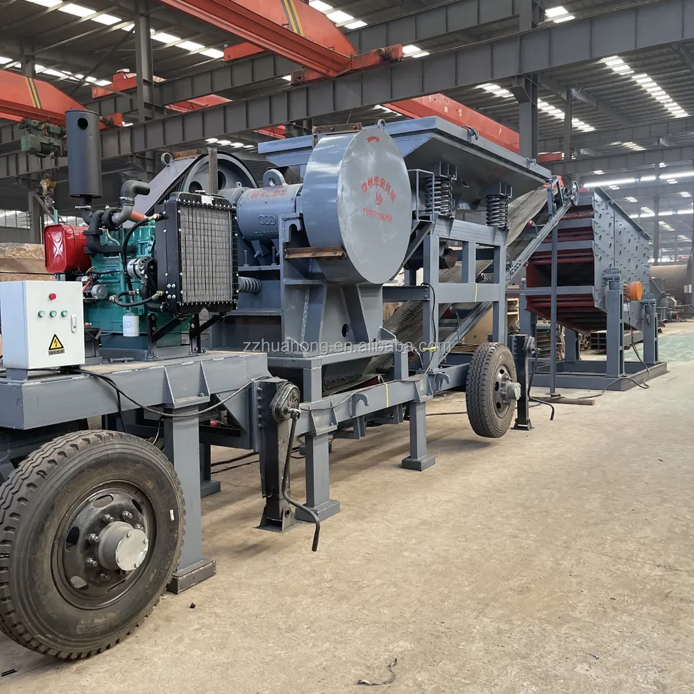 Kaakbreker Machine Voor De Steen, Mobiele Gouderts Crusher Kaakbreker Machine