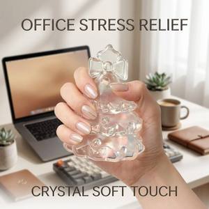 Wholesale Girls Christmas Tree TPR <b>Squishy</b> Toy Transparent Water Ball Squeeze Stress Relief Sensory Fidget Toys for Holiday - Product Image 2