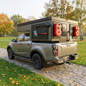 Camper pop-top <span class=keywords><strong>pour</strong></span> pick-up, installation rapide, camping en plein air, avec réservoir <span class=keywords><strong>d</strong></span>'<span class=keywords><strong>eau</strong></span> - Product Image 1