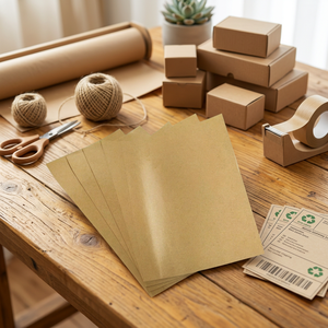Eco-Friendly Recycled Craft <b>Paper</b> <b>Roll</b> | Waterproof Food Grade for Candle and Craft Use-Manufacturer - Product Image 3