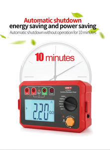 Testador de Resistência de Isolação UNI-T UT501C UT502C, Medidor de Ohm Profissional, Voltímetro Digital de 1000V 2500V - Product Image 4