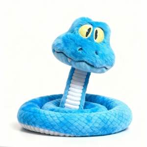 Peluche Serpente Blu Gary dello Stesso Stile di Zootopia 2 di Xinhui, Imbottito in Cotone PP, 31cm-50cm, Regalo di Natale - Product Image 2