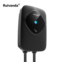 RUIVANDA Nouvelle Arrivée Type 2/GBT/Type 1 7kW 220V 240V Borne de Recharge Murale pour Véhicules Électriques 32A 50/60Hz Station de Recharge Murale pour Usage Domestique