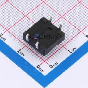 TSA12111-077B512DH Tactile Switch Through hole-4P,11.7x11.5mm Switch Single Pole Single Throw Round Button 2.8N 11.7mm - Product Image 2