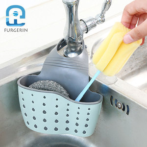 Borse per mensole piccole appendere utensili da cucina scatola per lavello cornice appesa tipo di appendere multifunzione cestello portaoggetti goccia buona cucina gadget - Product Image 4