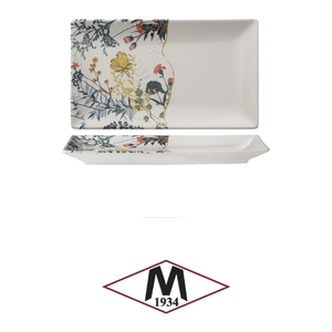 ถาด M1934 โบตานิกา สีขาว โตเกียว รูปทรงสี่เหลี่ยมผืนผ้า ขนาด 25 x 15 ซม. สำหรับร้านอาหาร โรงแรม ขายส่งอุปกรณ์บนโต๊ะอาหาร - Product Image 4